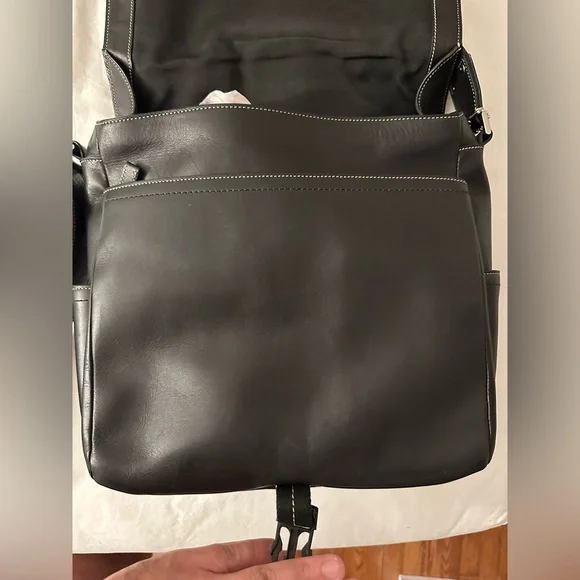 Leather Messenger Bag